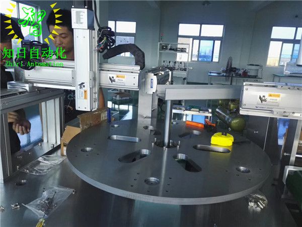 转盘多工位点胶设备