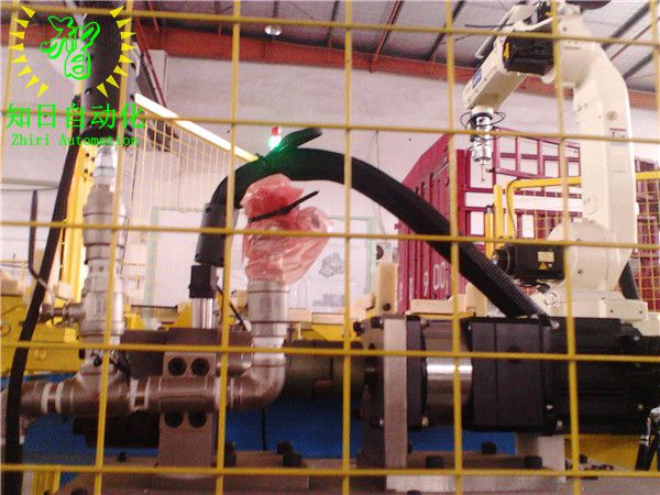 机械手汽车挡风玻璃涂胶